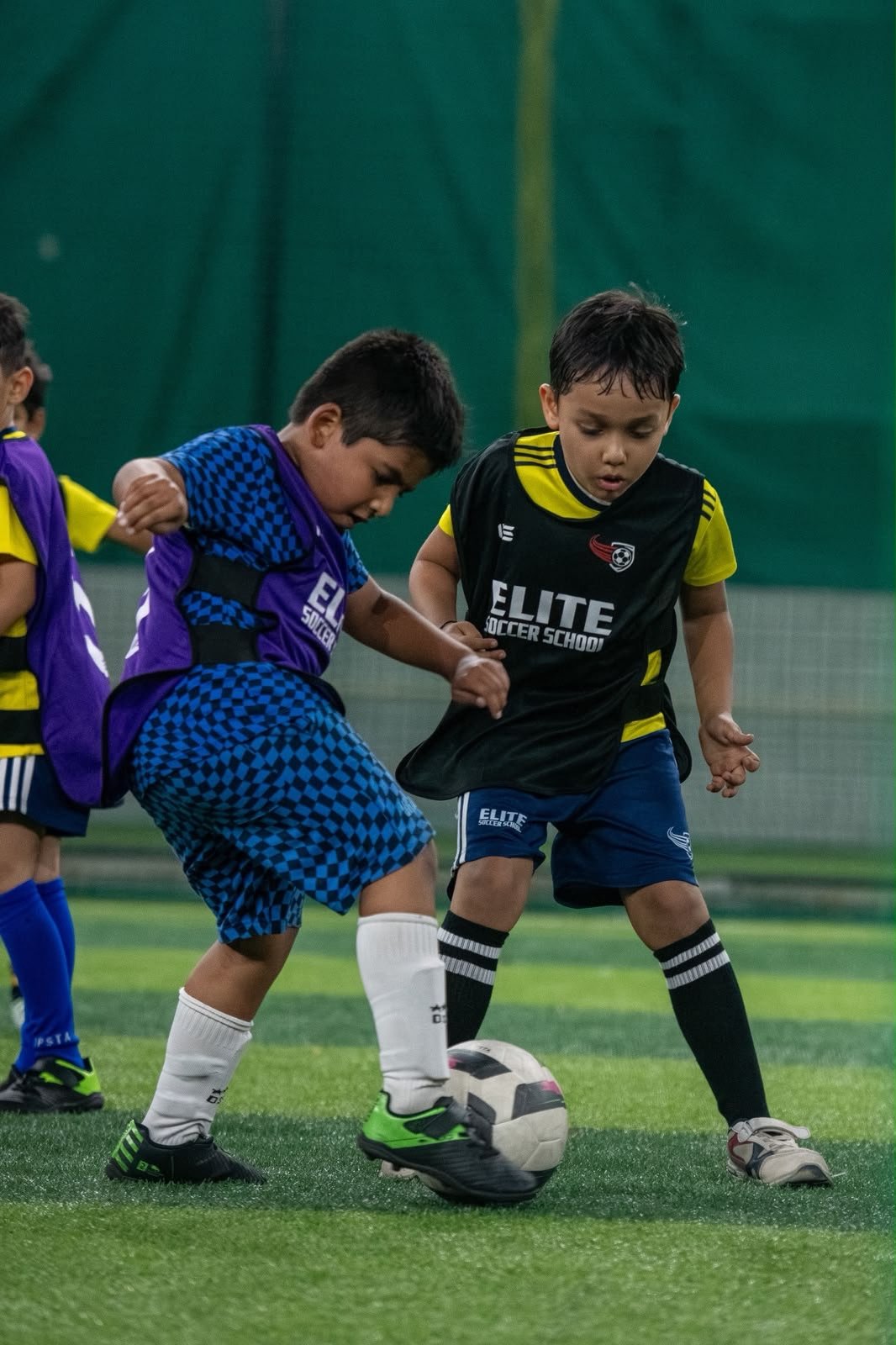 ESSB players in action during a school match