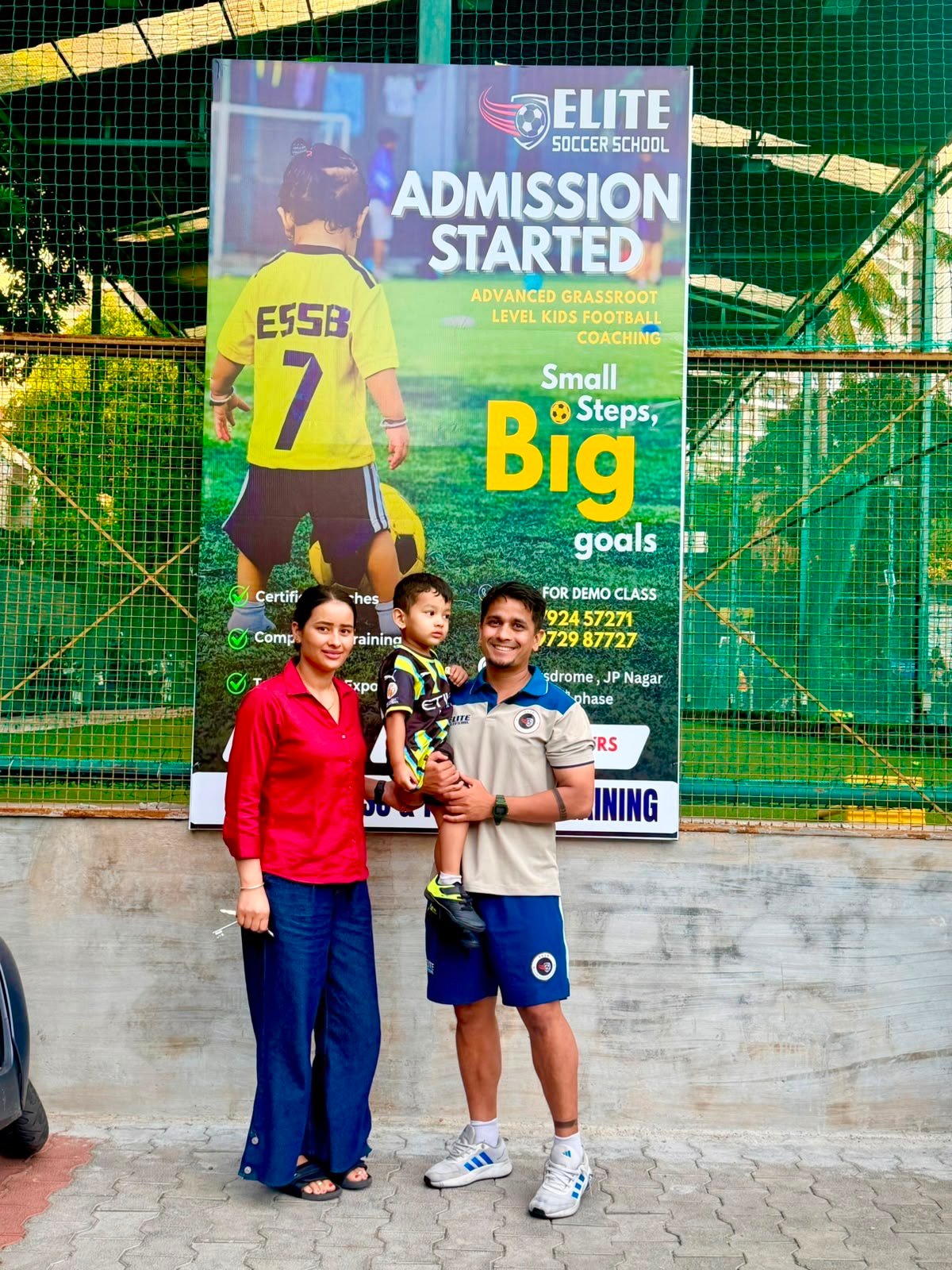 ESSB school team celebrating a tournament win