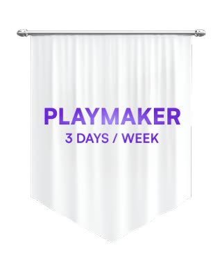 Playmaker Package - 3 Days/Week