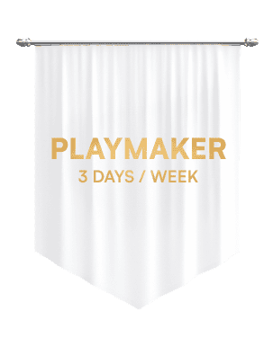 Playmaker Package - 3 Days/Week