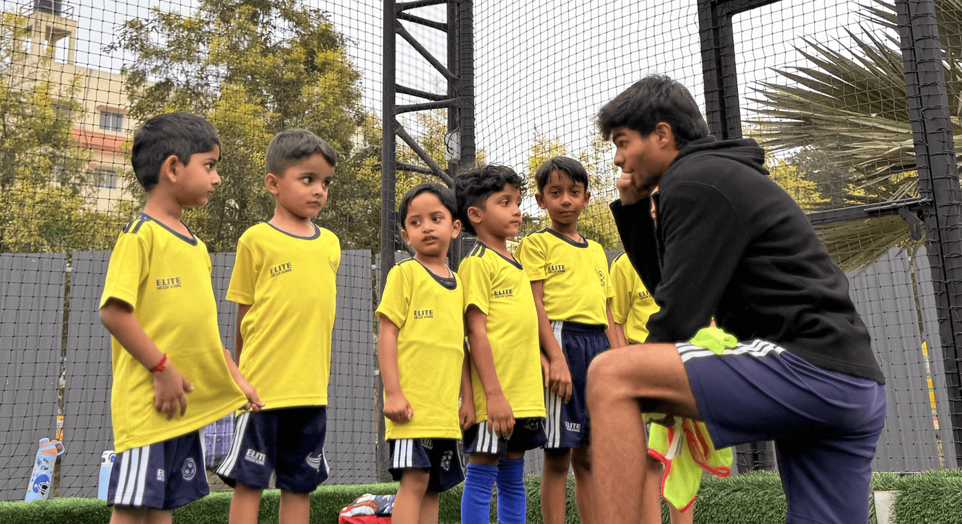 ESSB football training for kids