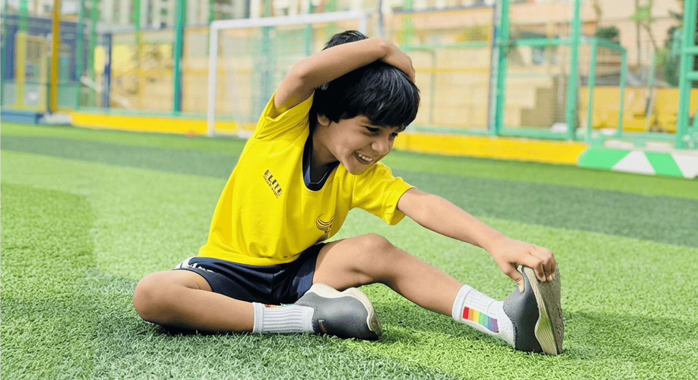 ESSB football training for kids